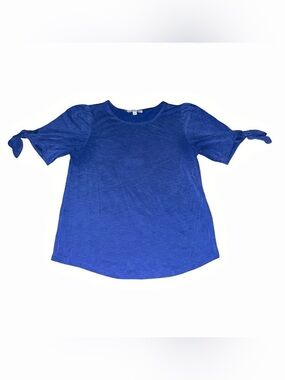 Green Envelope Blue Shirt Size Small